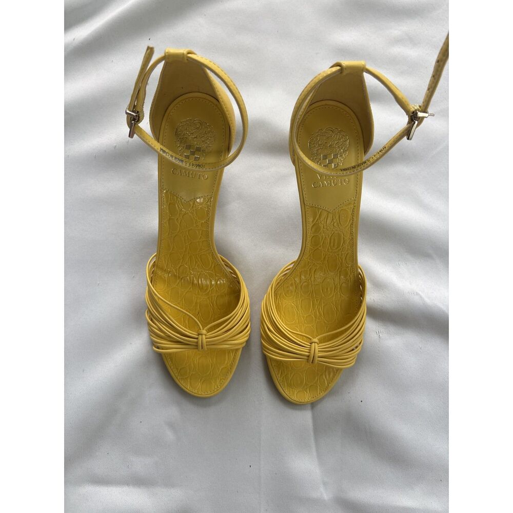 NEW Vince Camuto Blaine stiletto sandals with a knotted strappy design | sz 10 - Picture 4 of 15